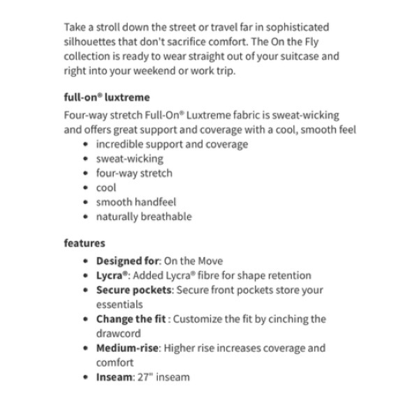 Lululemon On the Fly Pants | 10 - Picture 8 of 11